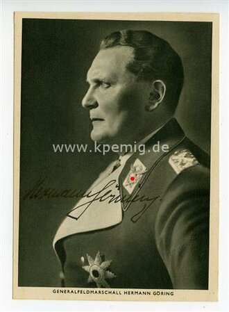 Ansichtskarte Generalfeldmarschall Hermann Göring...