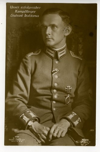 Leutnant Baldamus, gelaufene Sanke Karte