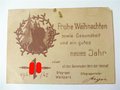 Postkarte Frohe Weihnachten 1941 der Ortsgruppe Waldpark