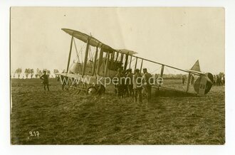 1.Weltkrieg, Foto englisches Grossflugzeug ,...