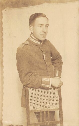 1.Weltkrieg, Foto eines Angehörigen der Fliegertruppe,...