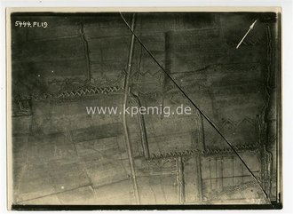 1.Weltkrieg, Luftbild Flieger Abteilung 19" Nördl. Pypegaale " Belgien