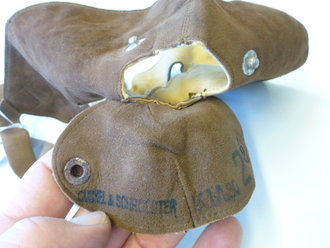 Luftwaffe, Kälteschutzmaske für fliegendes Personal, Kammerstück in sehr gutem Zustand