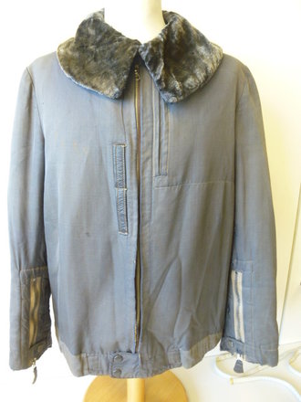 Luftwaffe, heizbare Fliegerjacke mit blauem...