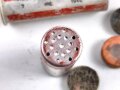 Aluminiumhülse leer frei von jeglichen Gefahrstoffen