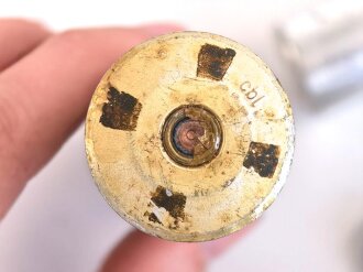 Rauchspurpatrone Gelb, komplett delaboriert, frei von...