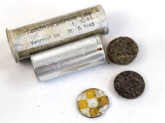 Aluminiumhülse leer frei von jeglichen Gefahrstoffen