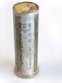 Aluminiumhülse leer frei von jeglichen Gefahrstoffen