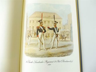 Die Uniformen der Preußischen Garden, von ihrer Entstehung 1704 bis 1836, gebraucht, 48 Seiten