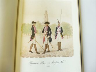 Die Uniformen der Preußischen Garden, von ihrer Entstehung 1704 bis 1836, gebraucht, 48 Seiten