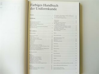 Knötel/ Sieg Farbiges Handbuch der Uniformkunde- Band 1, gebraucht, 158 Seiten