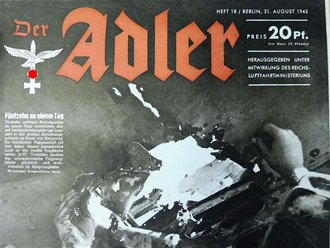 Der Adler Fünfzehn an einem Tag, Heft Nr. 18, 31. August...
