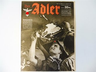 Der Adler "Fünfzehn an einem Tag", Heft Nr. 18, 31. August 1943