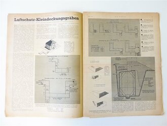 Die Sirene,Mitteilungen des Reichsluftschutzbundes Nr.6, Zweites Märzheft 1944