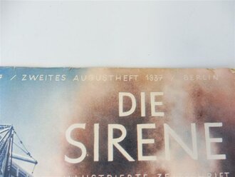 Die Sirene, Nr.17, Zweites Augustheft 1937, Mitteilungen...