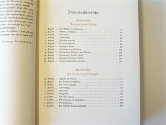 Die stählernen Jahre, Gschichte des Weltkrieges 1914-1918,  datiert 1929, 552 Seiten