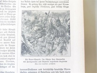 Die Geschichte des Völkerkrieges - Dritter Band, datiert 1916, 470 Seiten, DIN A4