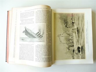 Die Geschichte des Völkerkrieges - Dritter Band, datiert 1916, 470 Seiten, DIN A4