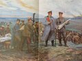 Die Geschichte des Völkerkrieges - Dritter Band, datiert 1916, 470 Seiten, DIN A4