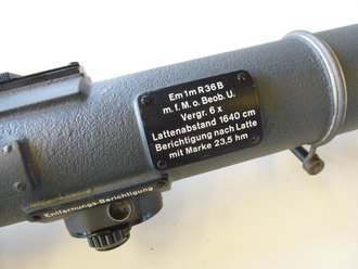 Entfernungsmesser Em 36 : Entfernungsmesser em 36: schild und schalter kommandogerät flak