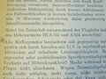 Merkblatt über Verhalten beim Höhenflug datiert 1943, kleinformat, 10 Seiten