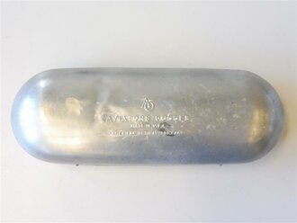 US Army Air Force  WWII, Aluminium case for B-6 goggles , named