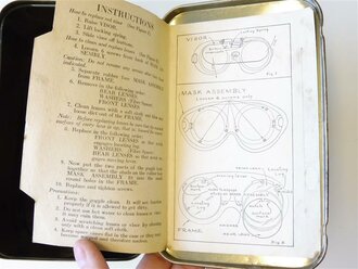 US  WWII, Goggle, Variable Density in Box