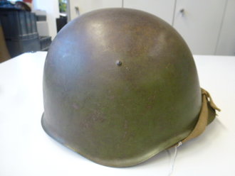 Russland 2.Weltkrieg, Stahlhelm SSH40 Originallack