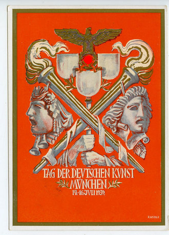 Ansichtskarte Tag der Deutschen Kunst - München 1939