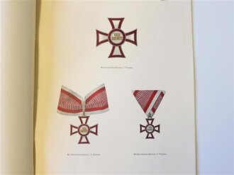 Österreich 1.Weltkrieg, Statuten für das Militärverdienstkreuz. Deckblatt fehlt