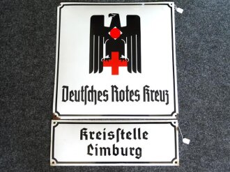 Emailleschild Deutsches Rotes Kreuz, fast neuwertiger...