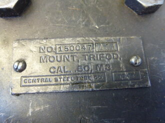 US Army WWII, Tripod Cal. 50 M3 dated 1944. Good condition