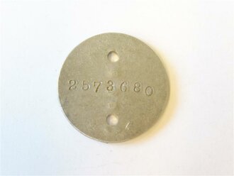 U.S. WWI, dog tag ,Aluminium