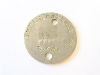 U.S. WWI, dog tag ,Aluminium