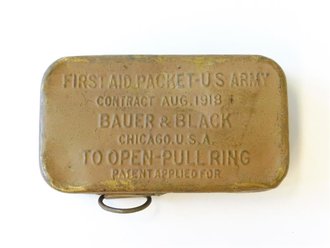 US WWI, First aid Packet