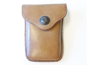 U.S. WWI, Leather single clip Ammunition pouch, RIA...
