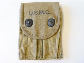 U.S. WWI, M1911 pistol Magazine pouch dated 1918, USMC
