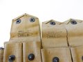 U.S.  WWI, 9 pocket ammo belt with 45. clip pouch . MILLS