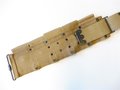 U.S.  WWI, 9 pocket ammo belt with 45. clip pouch . MILLS