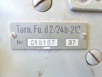 Tornister Funkgerät d2/ 24b-212 ( Torn.Fu d2 )...