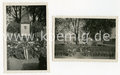 2 Fotos Ehrenmahl Hindenburg ?, Maße ca. 6 x 9 cm