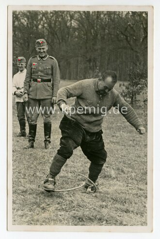 Foto Steigeisen für Telegrafenmasten, Maße 9 x 14 cm