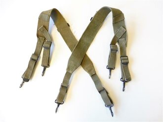 U.S. Army WWII, M44 suspenders, used