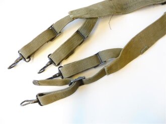 U.S. Army WWII, M44 suspenders, used