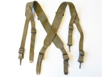 U.S. WWII, M44 suspenders, used