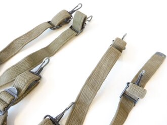 US Army WWII, M44 suspenders, used