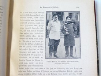 Der Russisch-Japanische Krieg, Band 1, 1905, 208 Seiten, etwas unter DIN A4