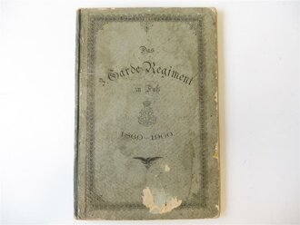 Das 3. Garde-Regiment zu Fuß 1860-1900, 57 Seiten, etwas unter DIN A5, leichte Verschmutzung