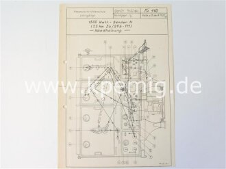 1500 Watt Sender N.  Grundschaltbild, erweitertes Schaltbild und Betriebsanweisung