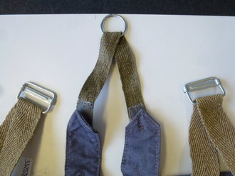 Luftwaffe Kanalhose , neuwertiges Stück in perfektem Zustand, lediglich ein Druckknopf auf der Tasche fehlt, Bundweite 100 cm, Beinlänge 110 cm
